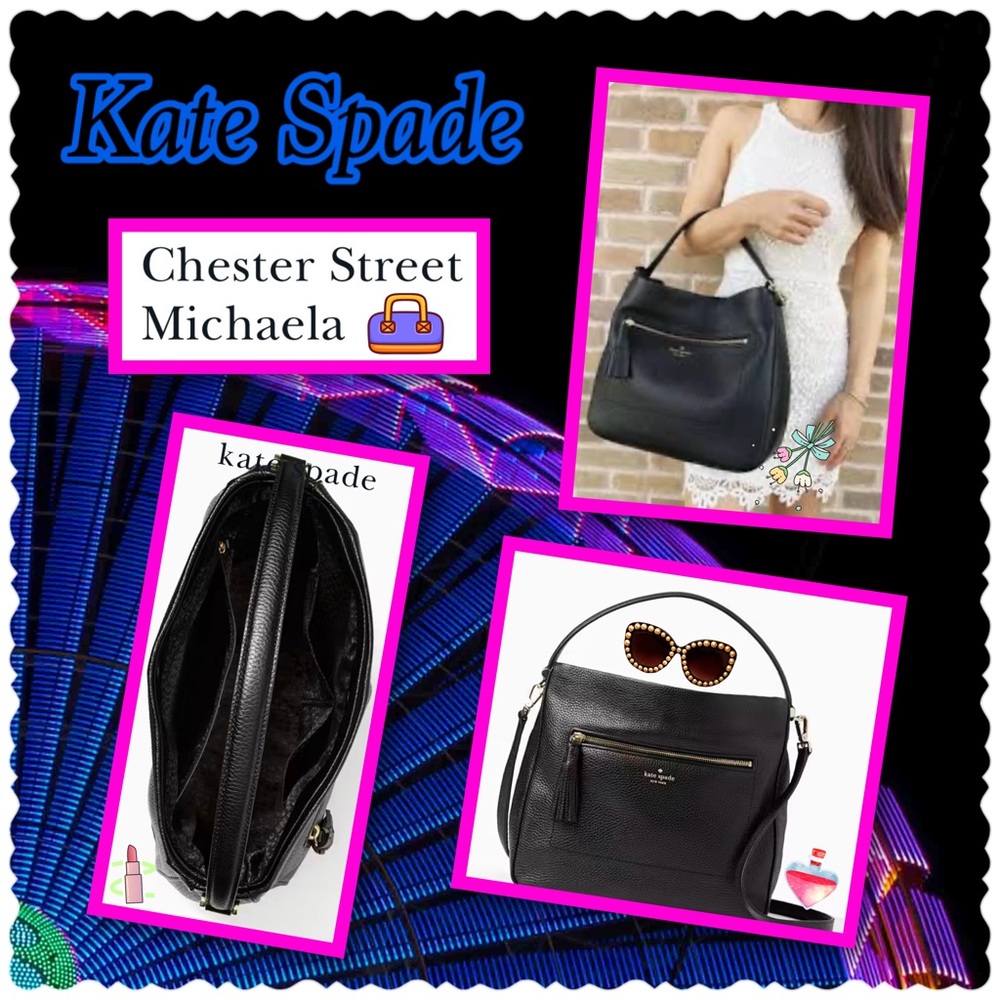 Kate Spade Black Leather Handbag
